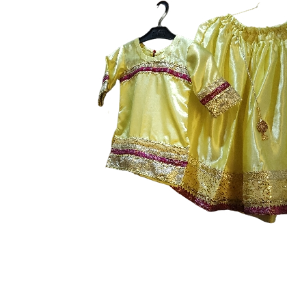 Lehenga Choli Yellow