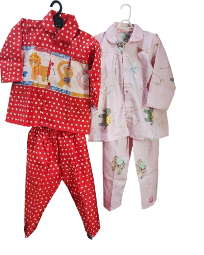 Pajama and Shirt Red