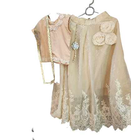Skirt Blouce Beige